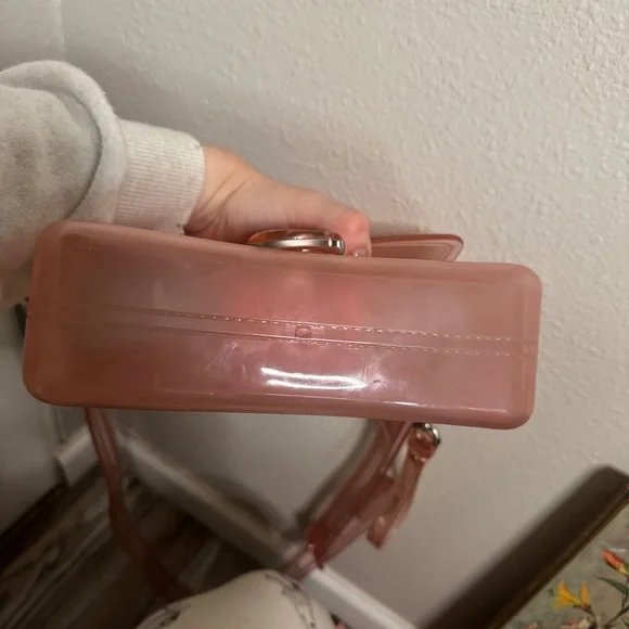 Coach Jelly Tabby Bag in Flower Pink/Silver